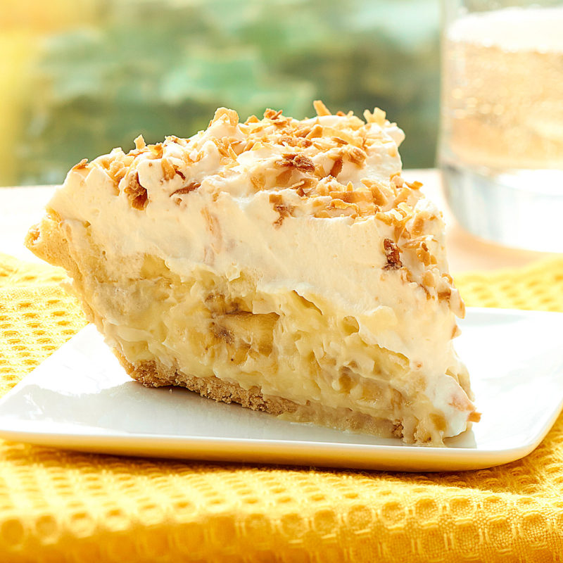 Banana Coconut Cream Pie