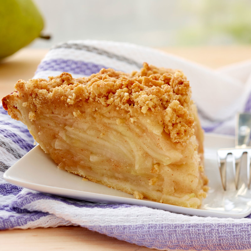 Pear Apple Crumb Pie