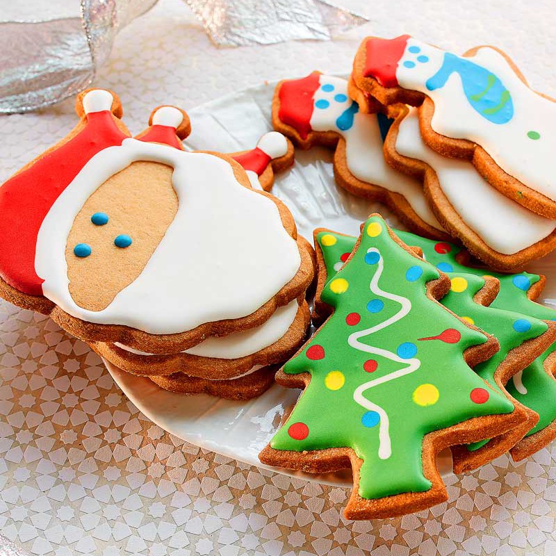 Hand-Decorated Christmas Cookies