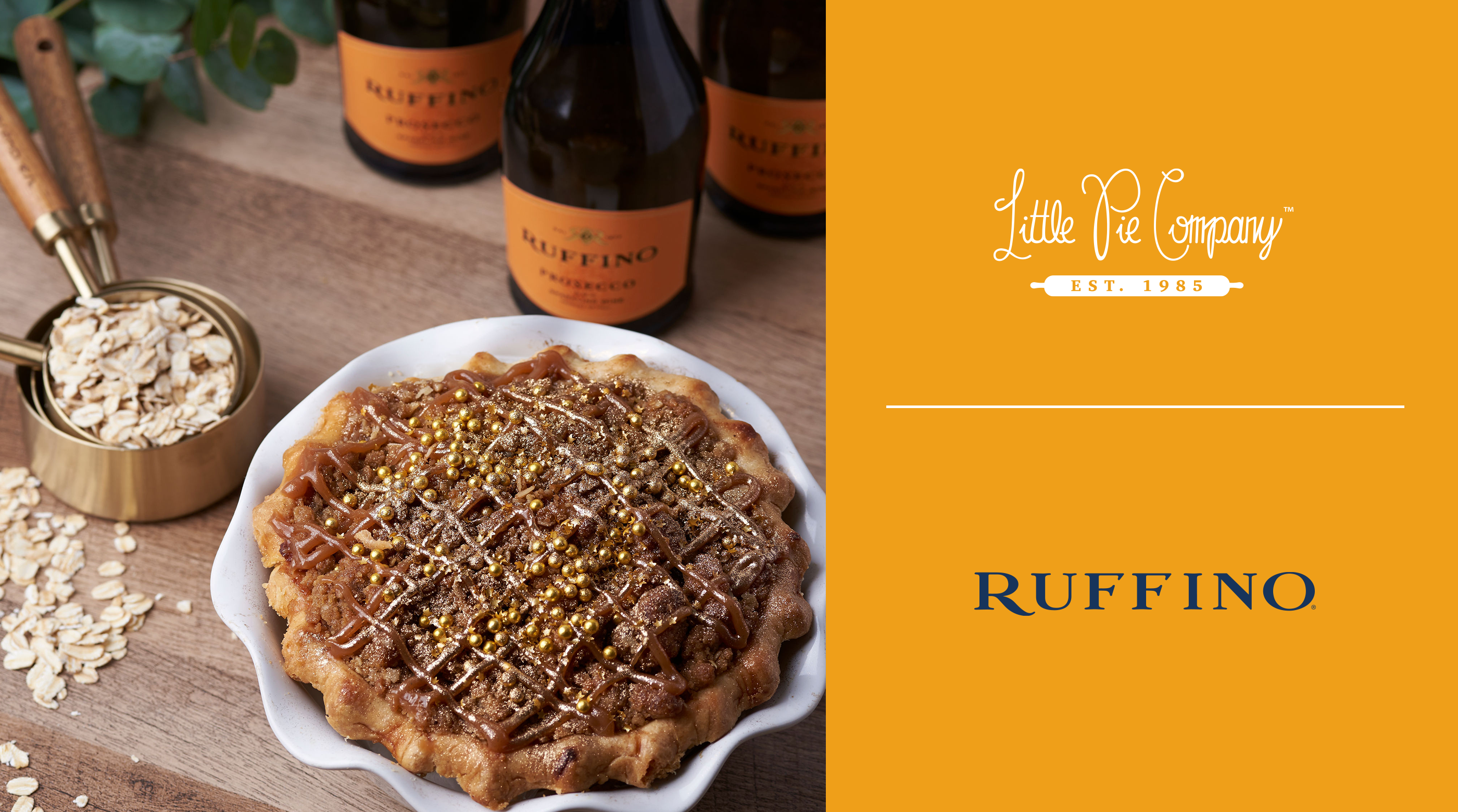 Pie of the Month — Ruffino Salted Caramel Prosecco Pie