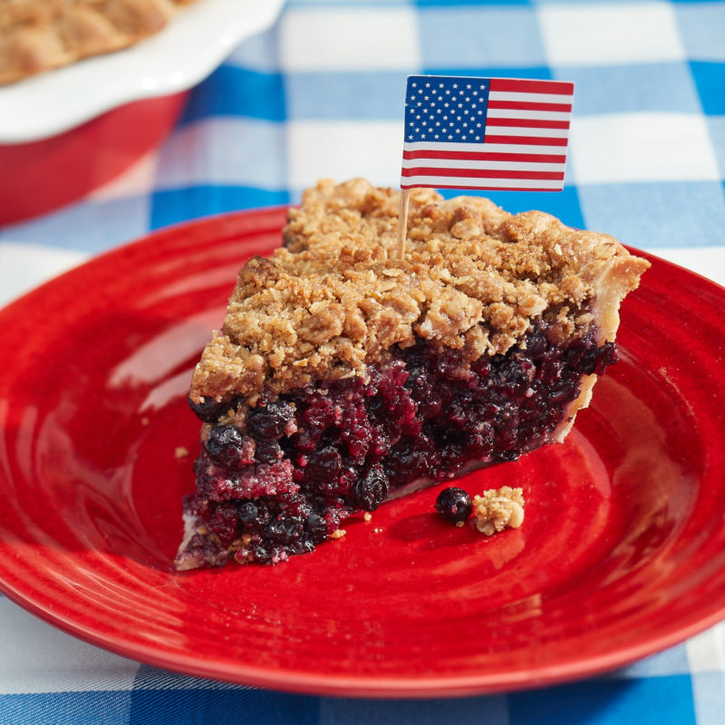 Blueberry Crumb Pie